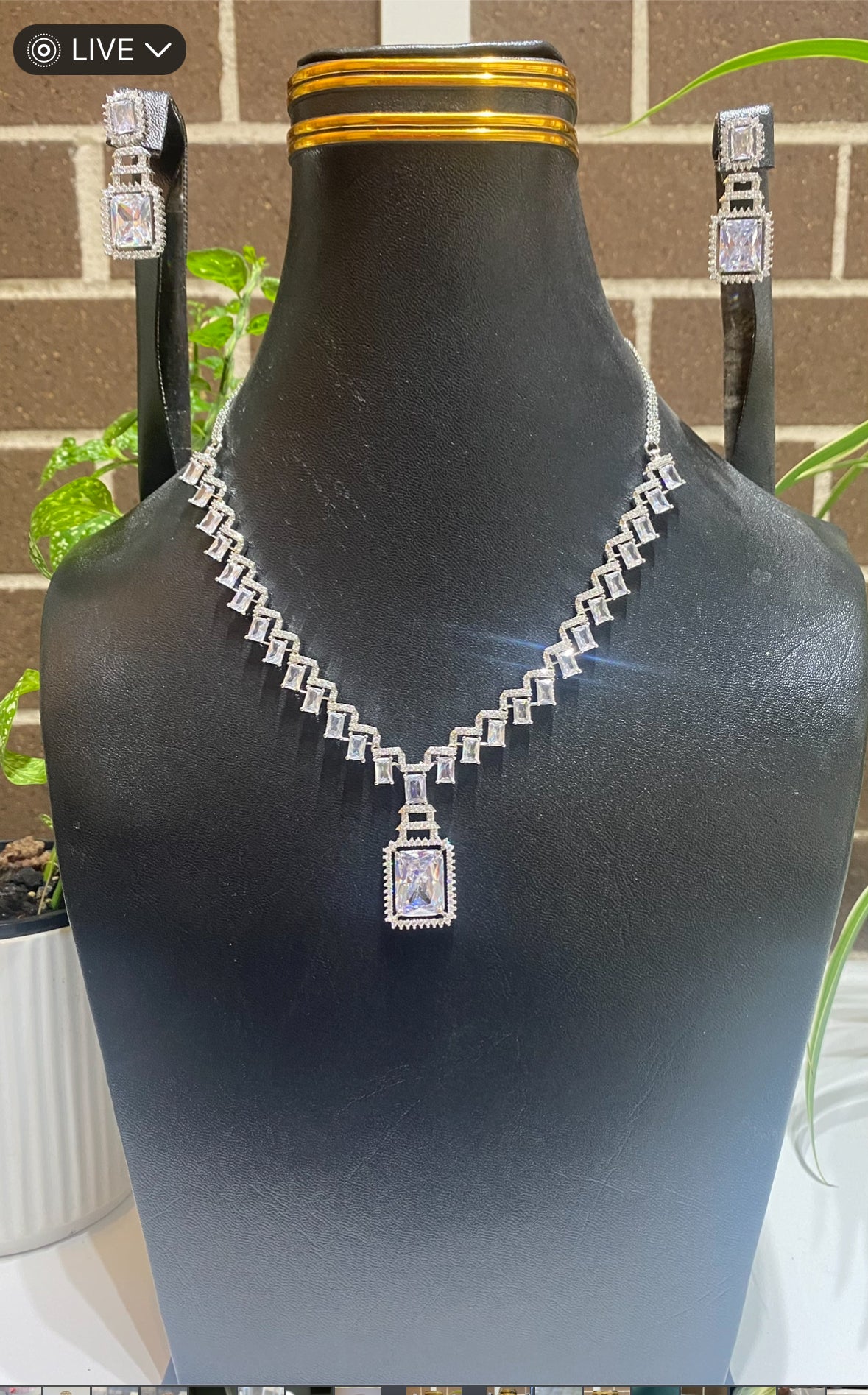 American Diamond set