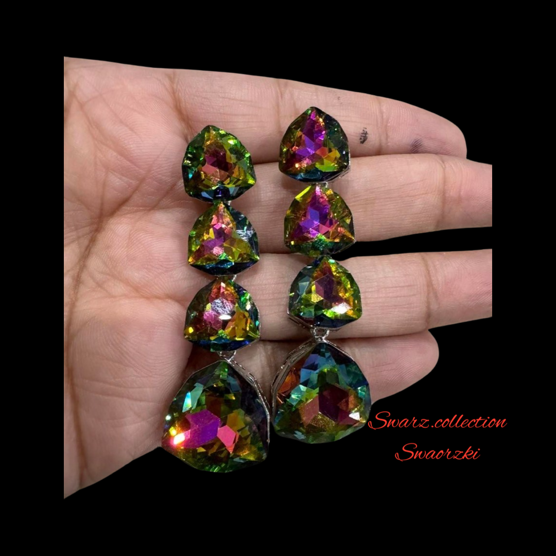 Earrings inspired by Swarovski