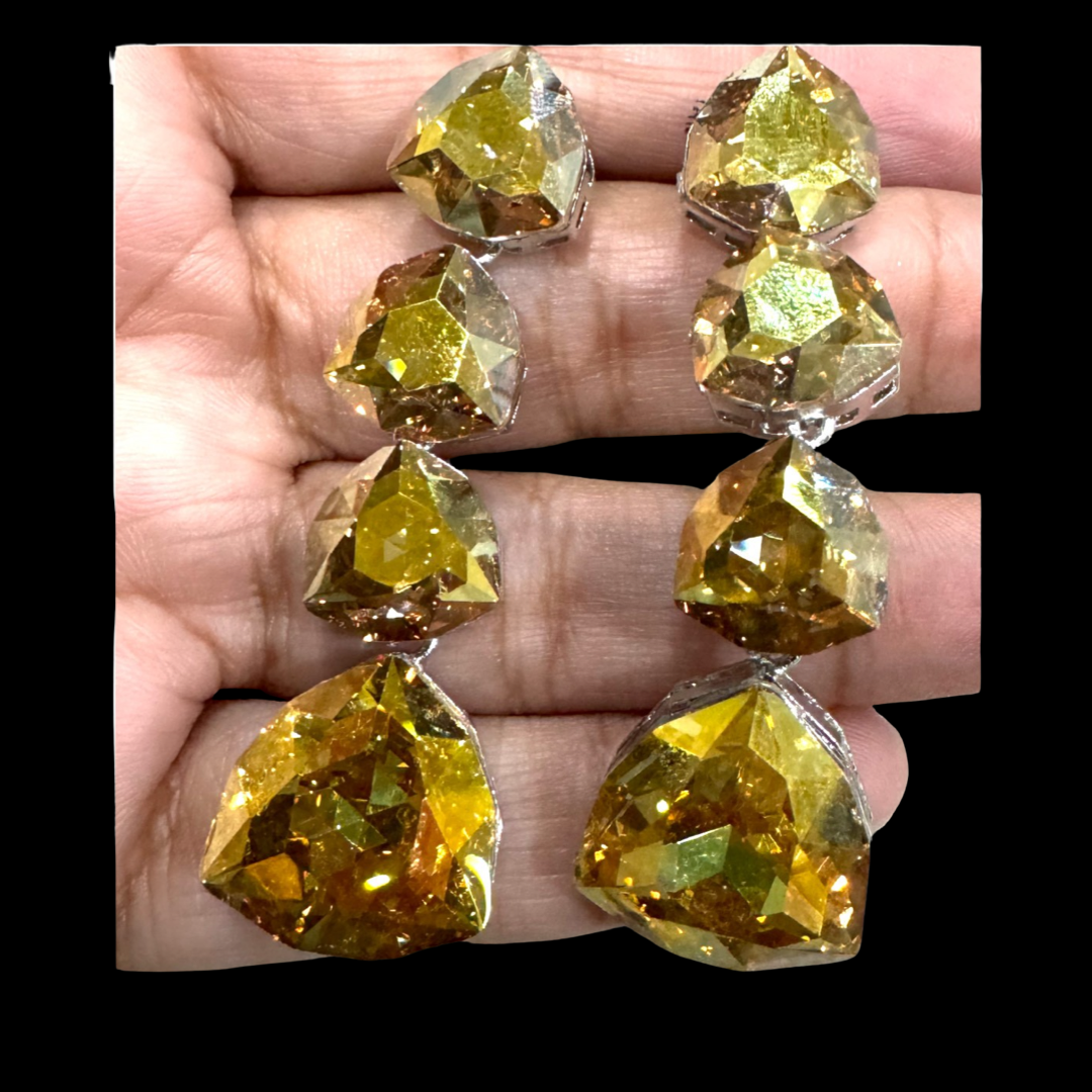 Earrings inspired by Swarovski
