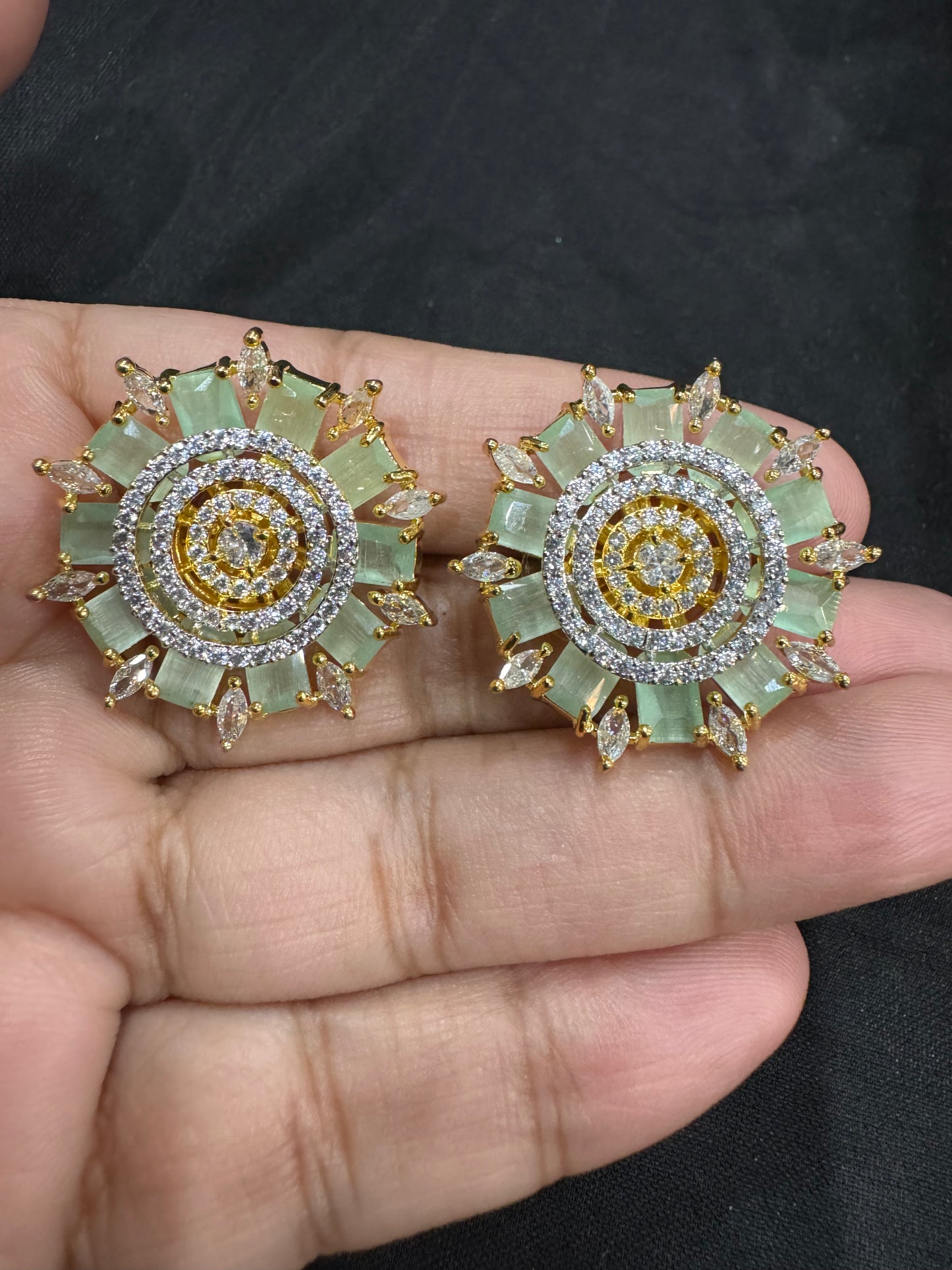 American Diamond studs