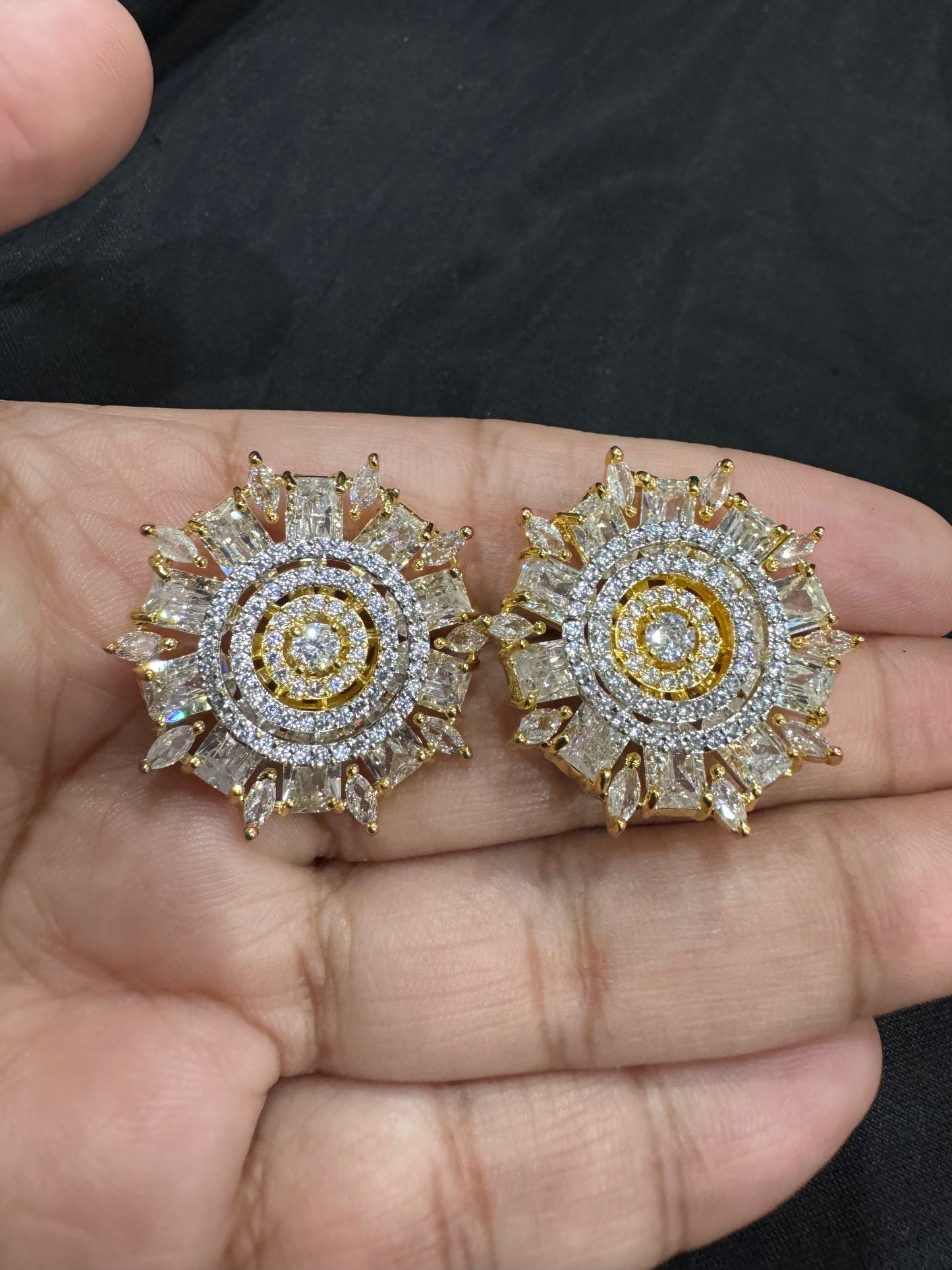 American Diamond studs