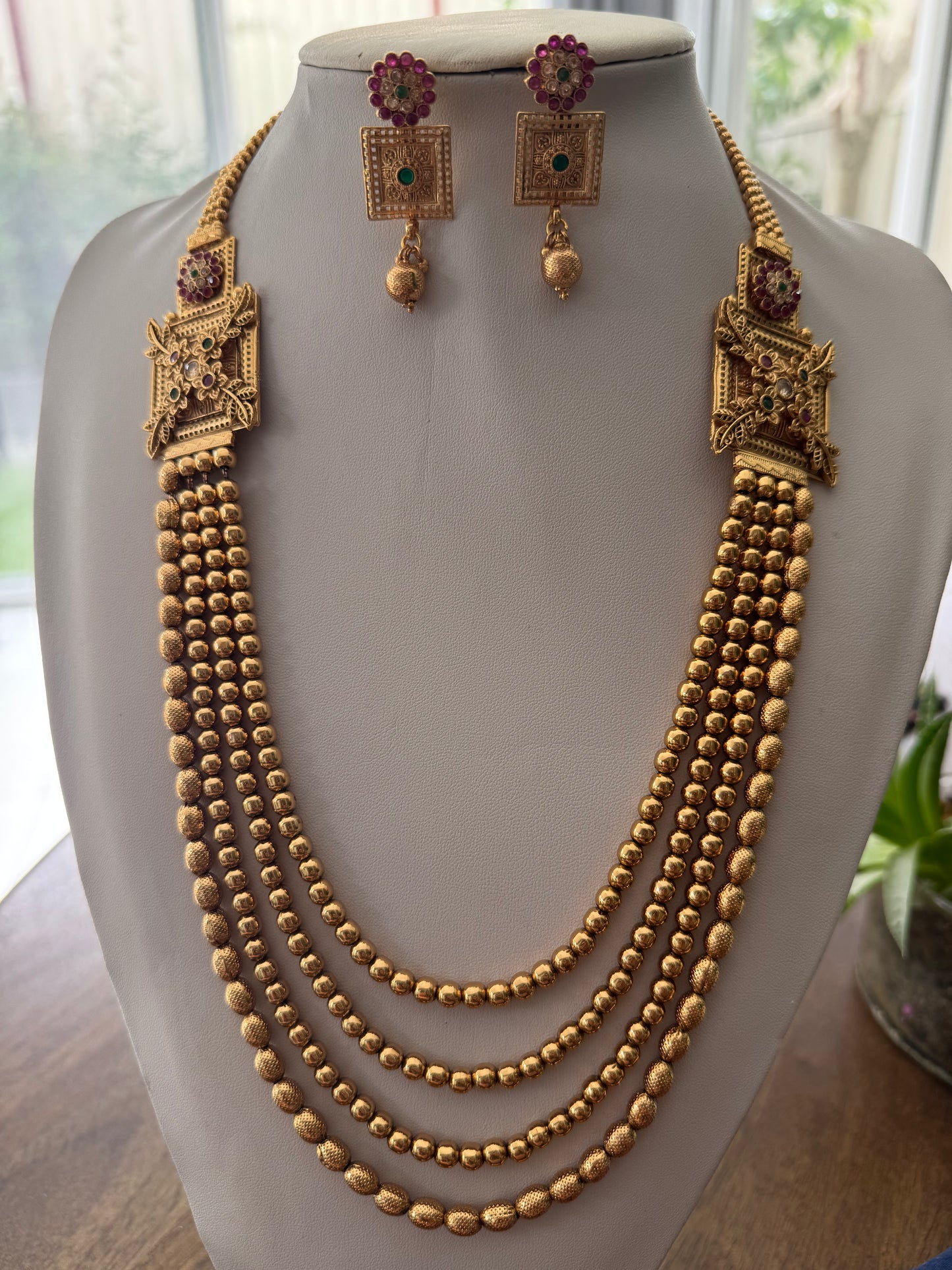 Gold plated mala